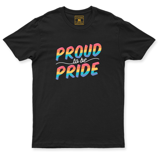 C.Spandex Shirt: Proud Pride