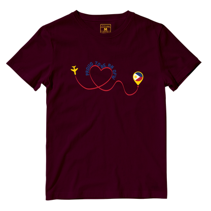 Cotton Shirt: Proud To Be An OFW