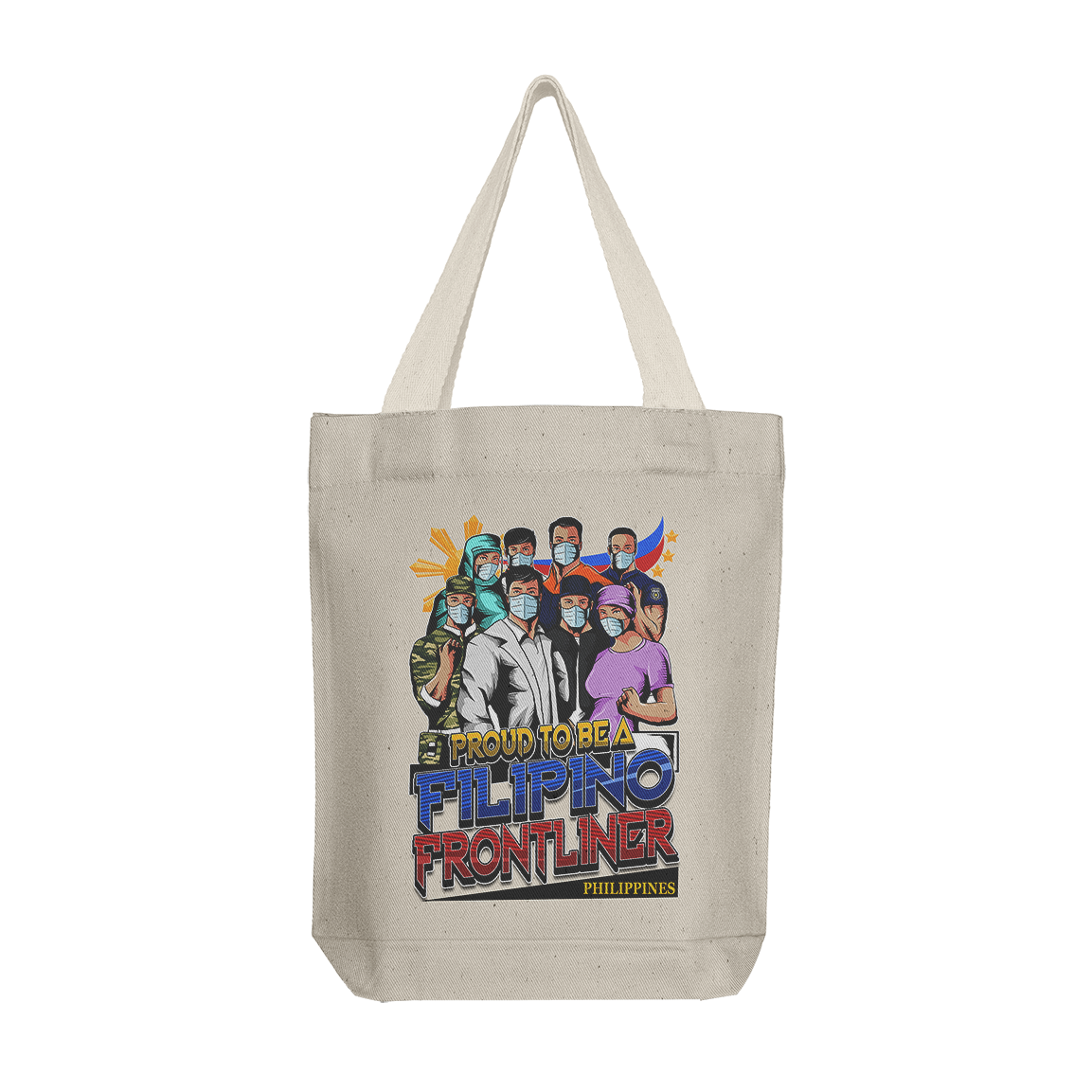 Tote Bag: Proud To Be Frontliner