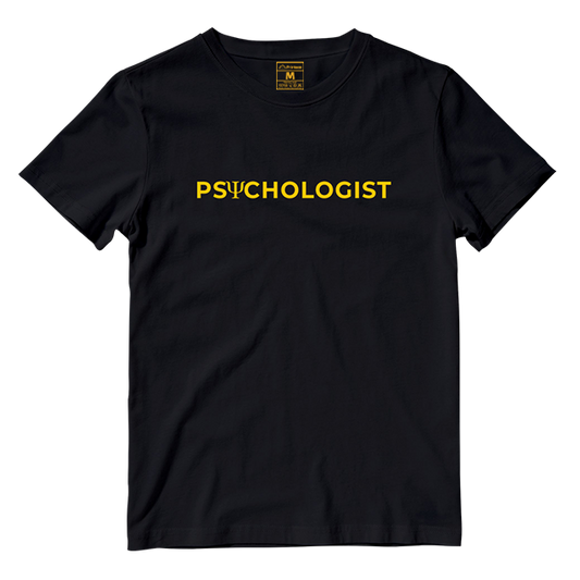 Cotton Shirt: Psychologist Yellow