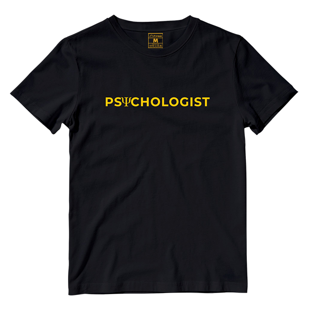 Cotton Shirt: Psychologist Yellow