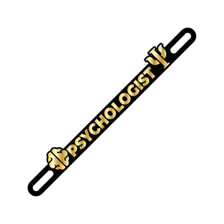 Car Plate Badge: Psychologist