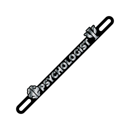 Car Plate Badge: Psychologist