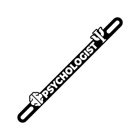 Car Plate Badge: Psychologist