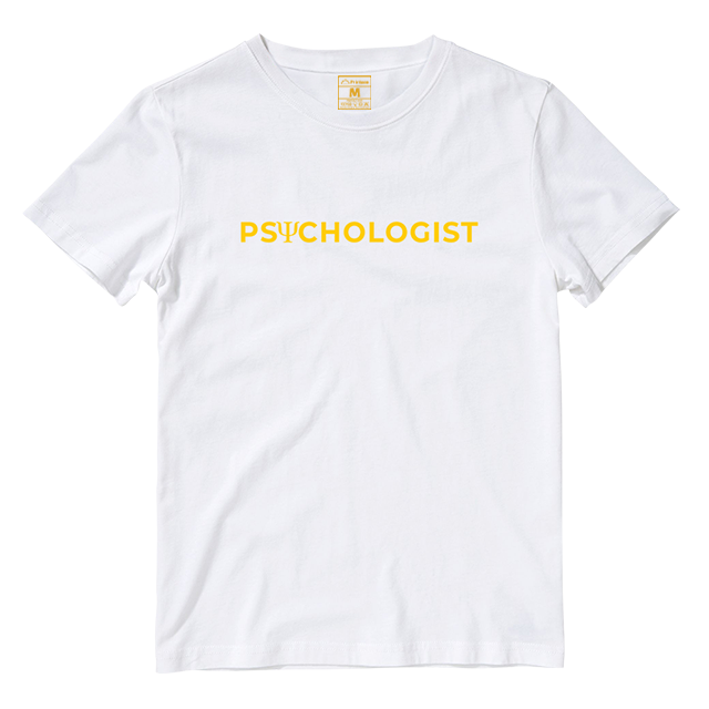 Cotton Shirt: Psychologist Yellow