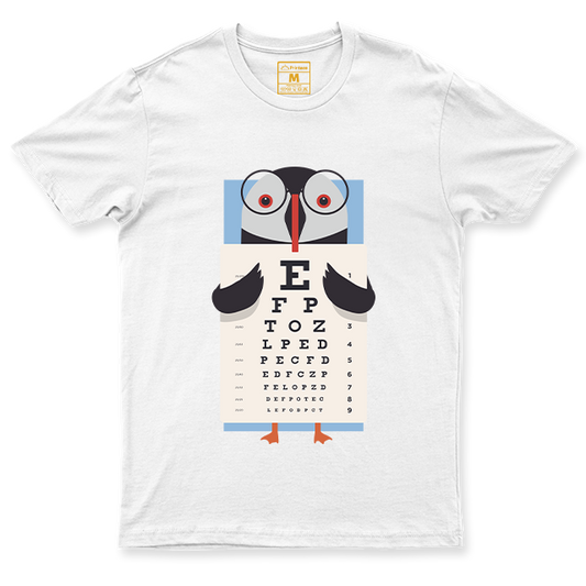 C. Spandex Shirt: Puffin Eye Chart