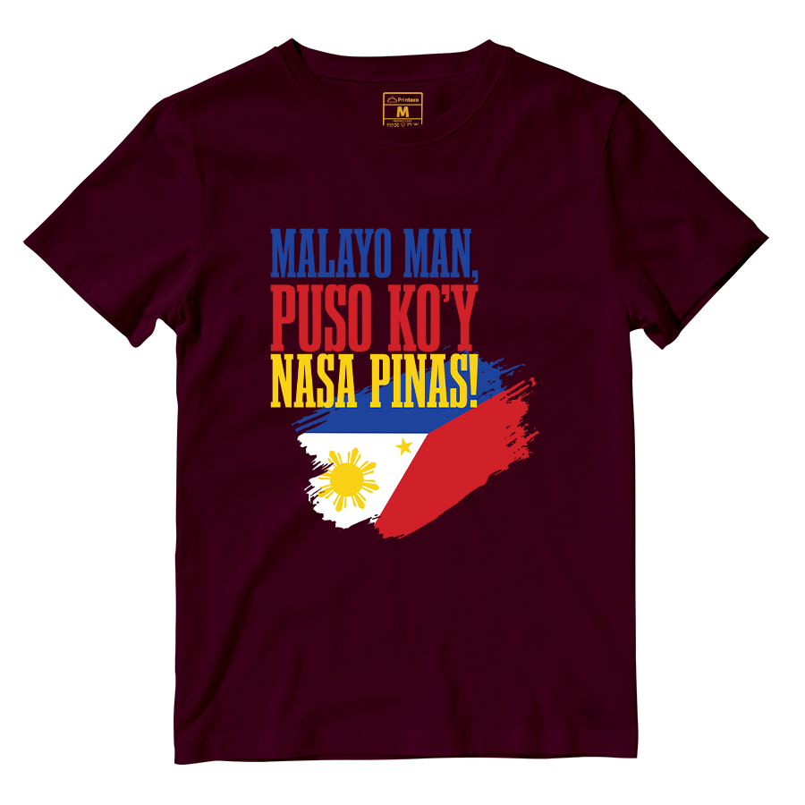 Cotton Shirt: Pusong Pinoy
