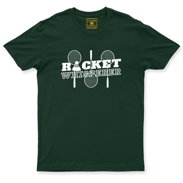 Drifit Shirt: Racket Whisperer Badminton