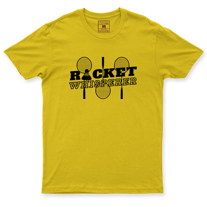 Drifit Shirt: Racket Whisperer Badminton