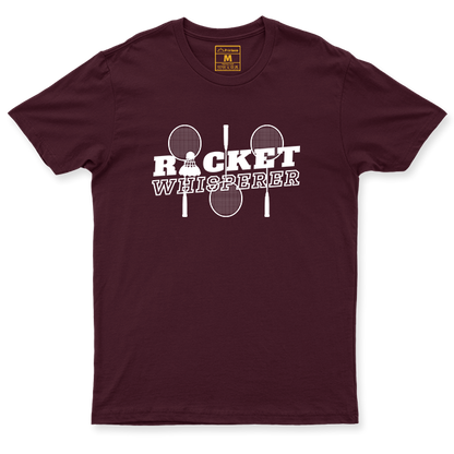 Drifit Shirt: Racket Whisperer Badminton