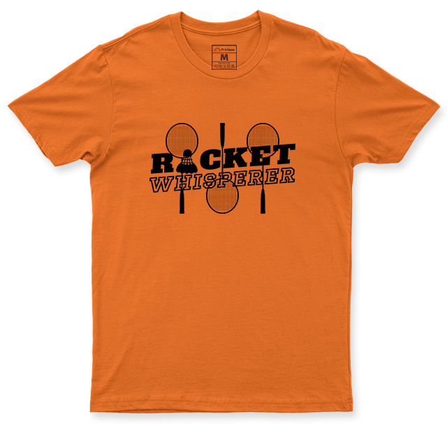 Drifit Shirt: Racket Whisperer Badminton