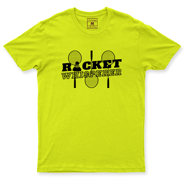 Drifit Shirt: Racket Whisperer Badminton