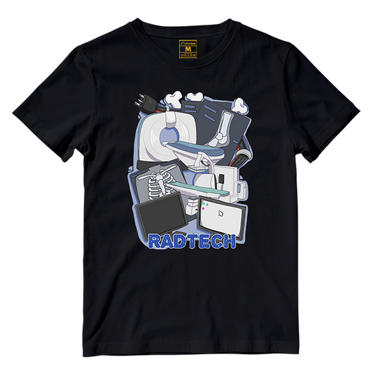 Cotton Shirt: RadTech Doodle