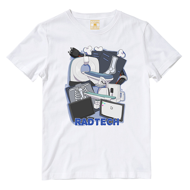Cotton Shirt: RadTech Doodle