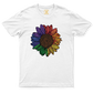 C.Spandex Shirt: Rainbow Sunflower