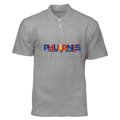 Cotton Polo Shirt: Raised By Culture Front