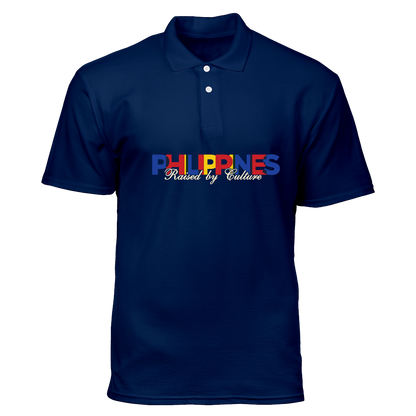 Cotton Polo Shirt: Raised By Culture Front