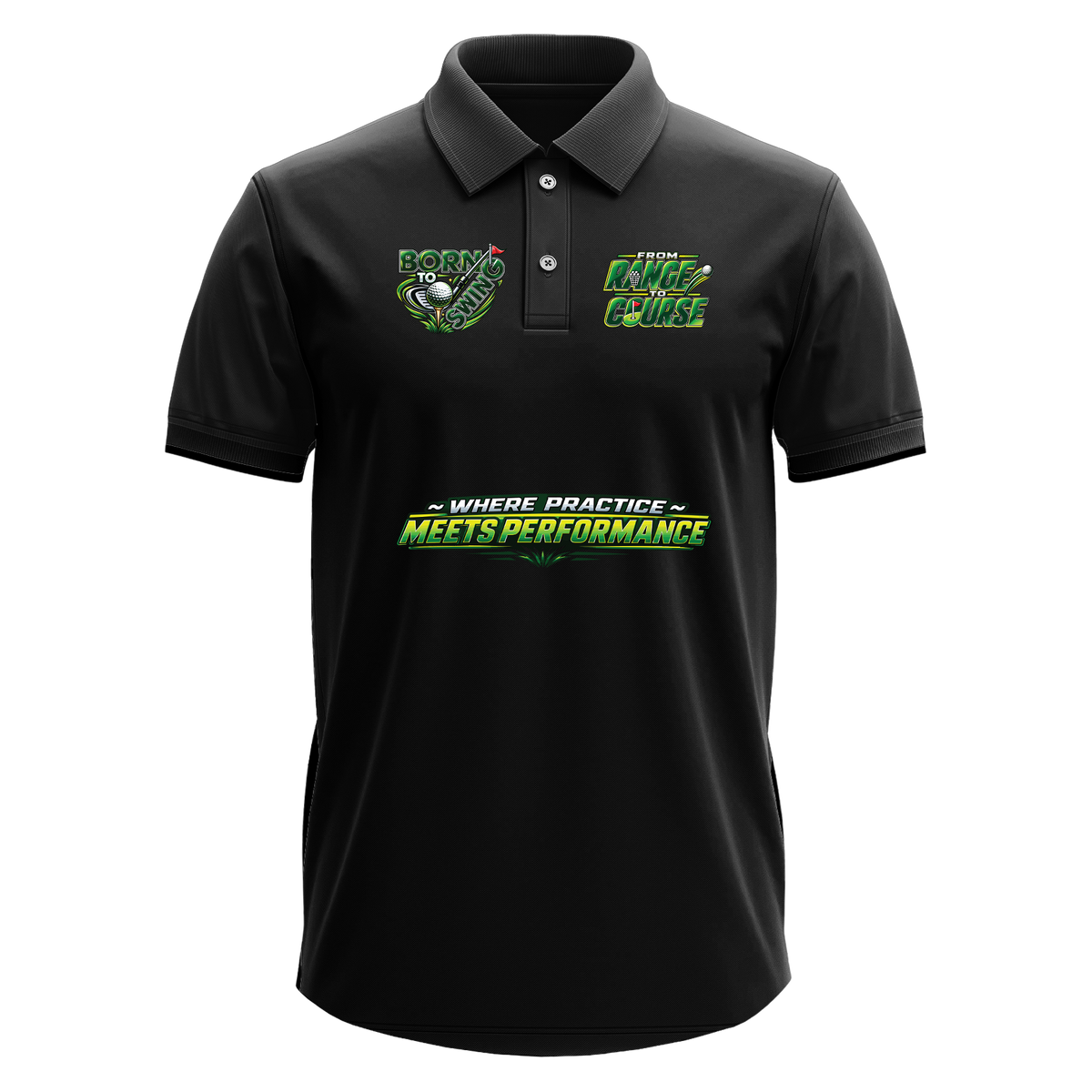 Drifit Polo Shirt: Range to Course