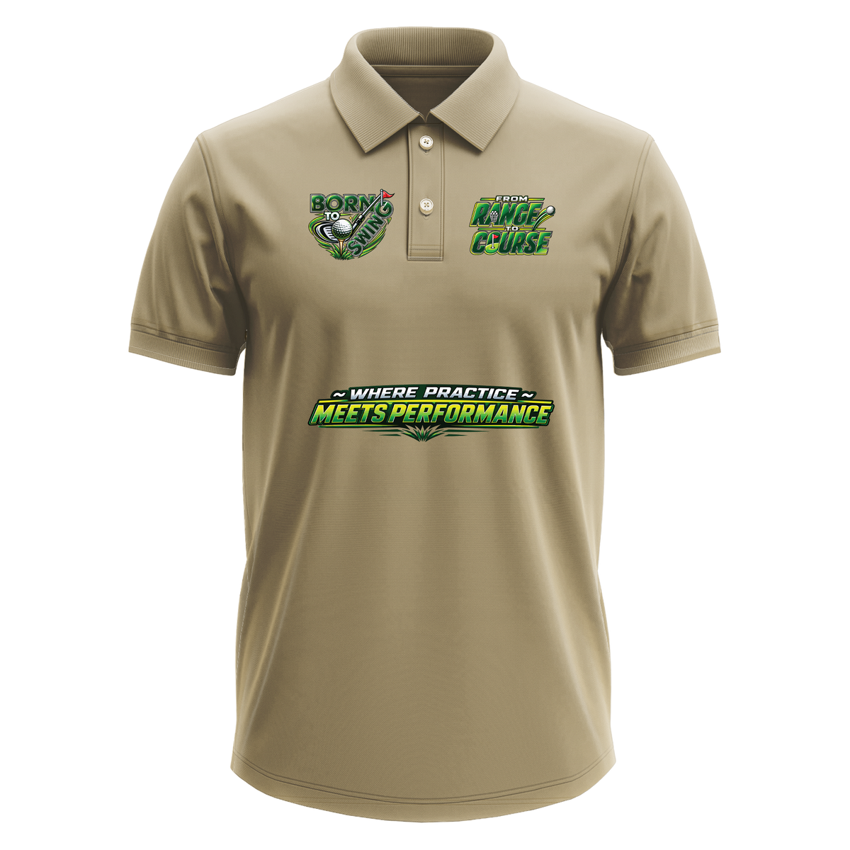 Drifit Polo Shirt: Range to Course