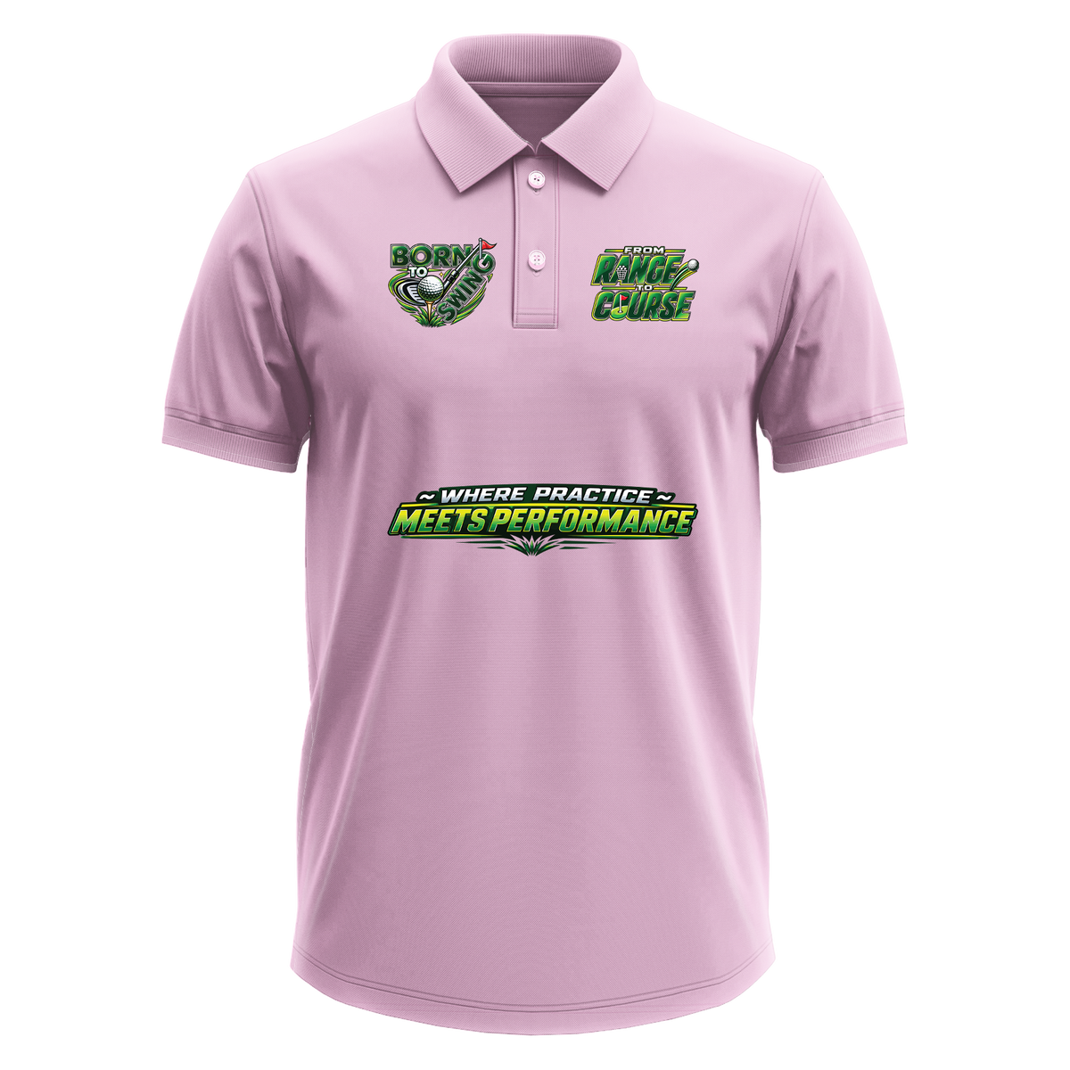 Drifit Polo Shirt: Range to Course