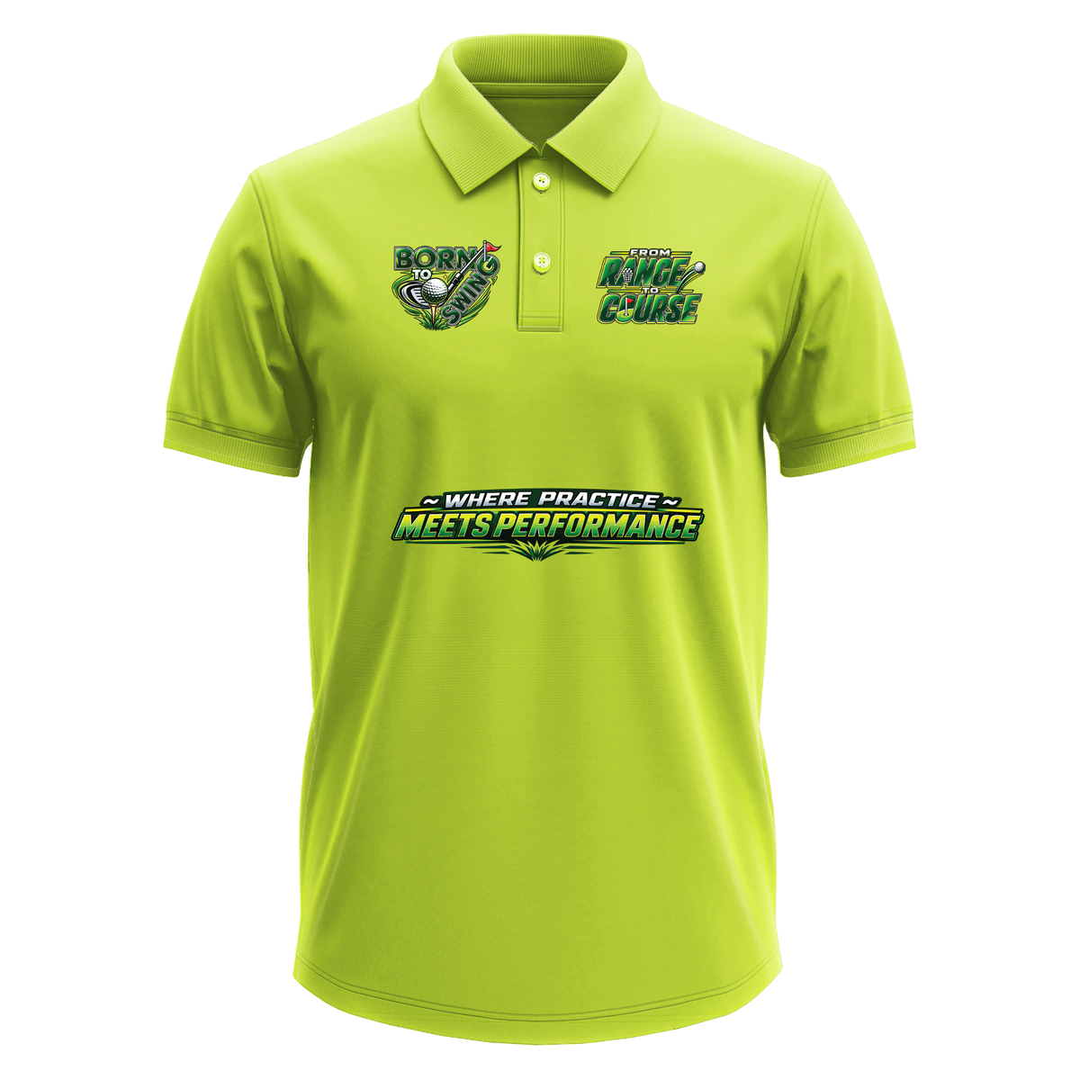 Drifit Polo Shirt: Range to Course