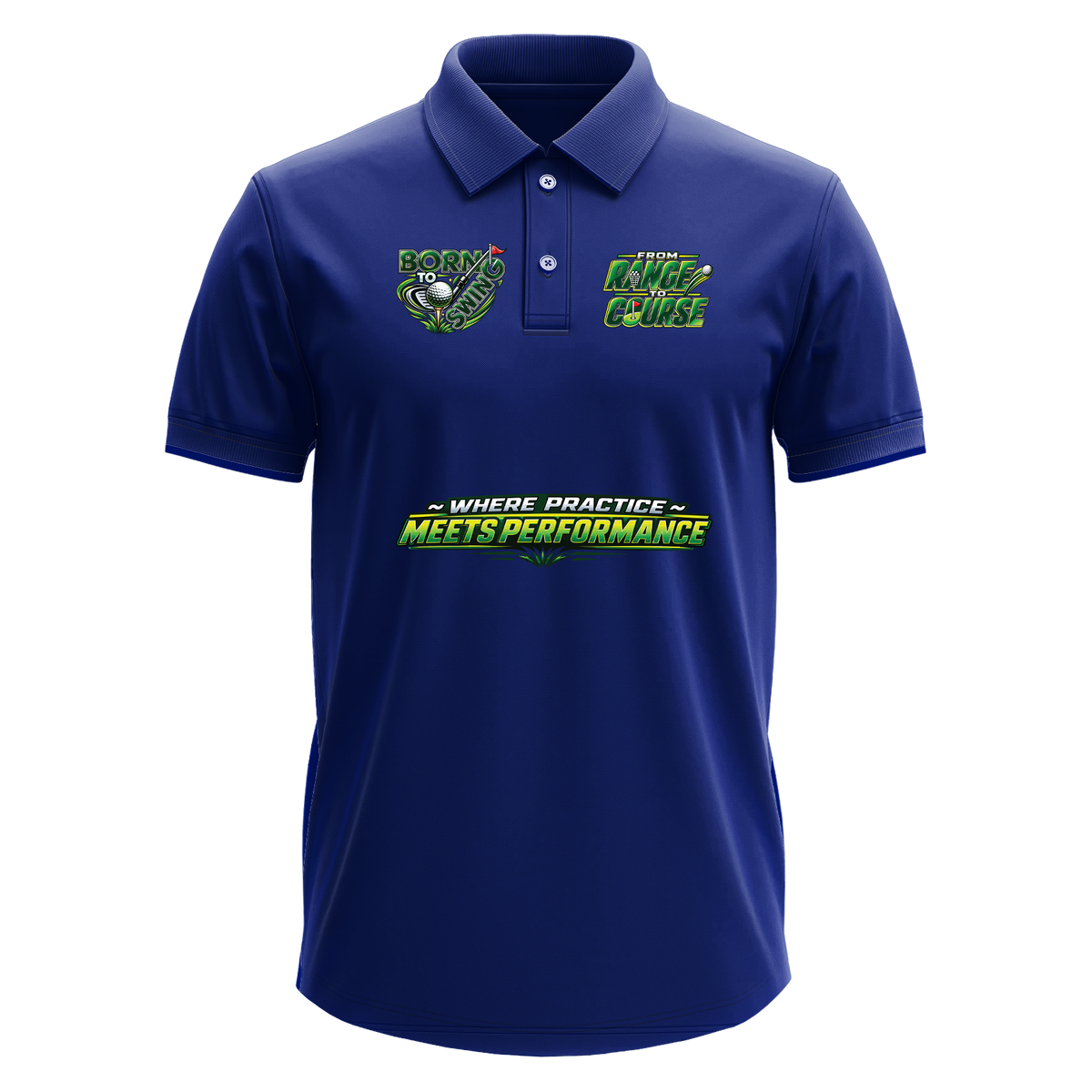Drifit Polo Shirt: Range to Course