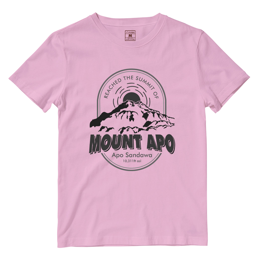 Cotton Shirt: Reached Mt Apo