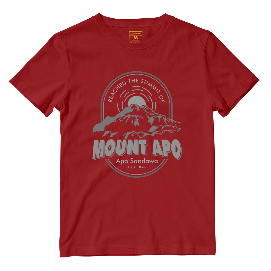 Cotton Shirt: Reached Mt Apo