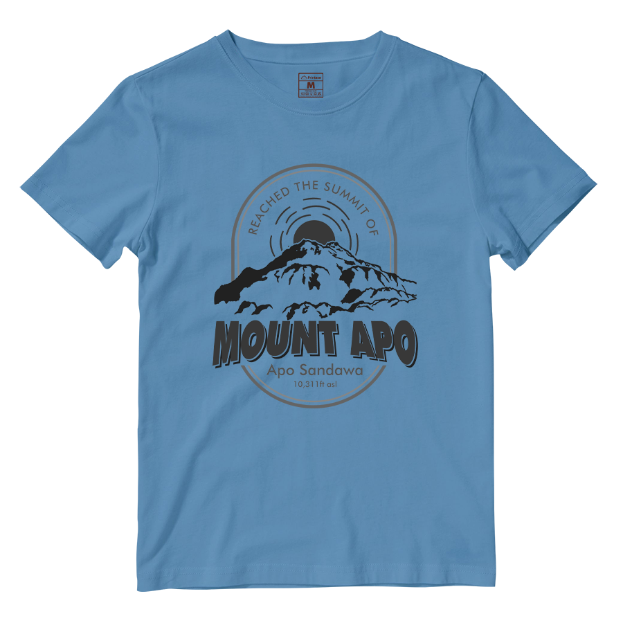 Cotton Shirt: Reached Mt Apo