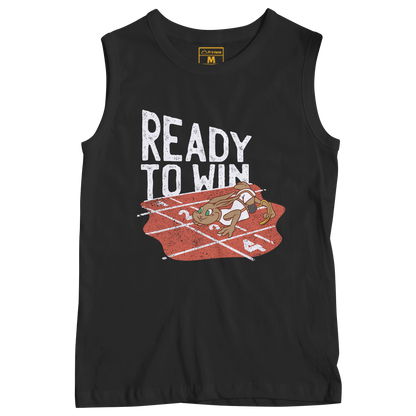 Sleeveless Drifit Shirt: Ready to Win