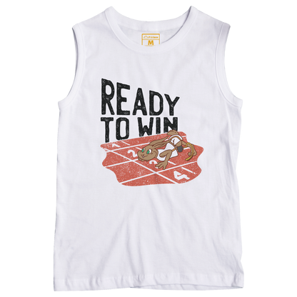 Sleeveless Drifit Shirt: Ready to Win