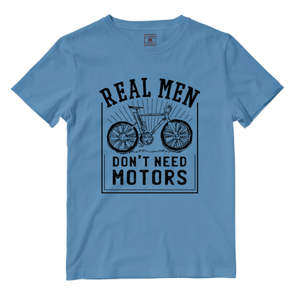 Cotton Shirt: Real Men Cyclist