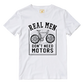 Cotton Shirt: Real Men Cyclist