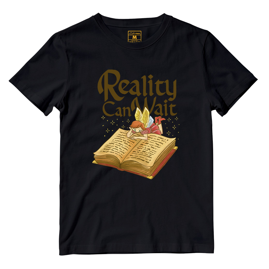 Cotton Shirt: Reality Can Wait