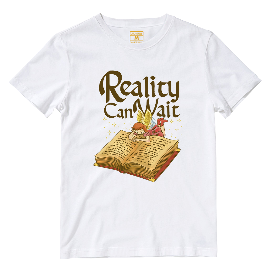 Cotton Shirt: Reality Can Wait