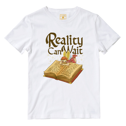 Cotton Shirt: Reality Can Wait