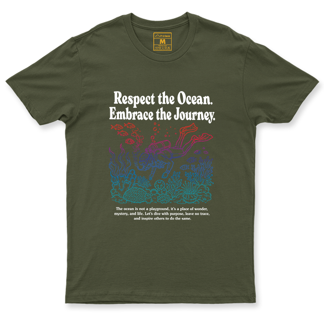 Drifit Shirt: Respect Ocean
