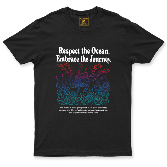 Drifit Shirt: Respect Ocean