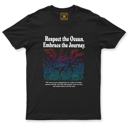 Drifit Shirt: Respect Ocean