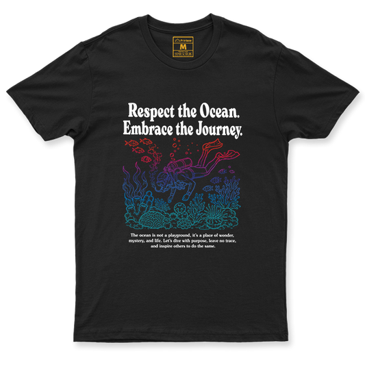 Drifit Shirt: Respect Ocean