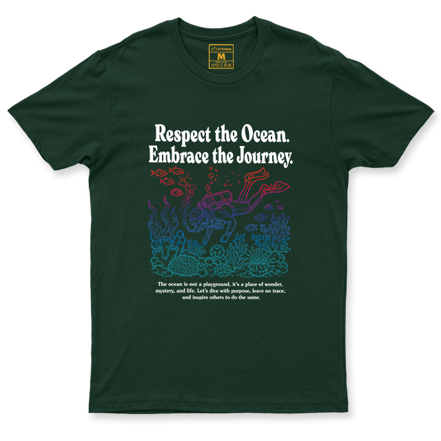 Drifit Shirt: Respect Ocean