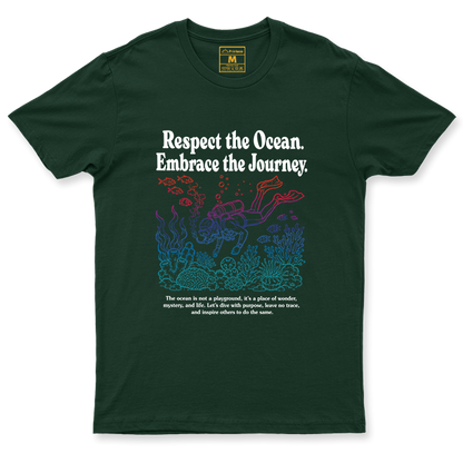 Drifit Shirt: Respect Ocean