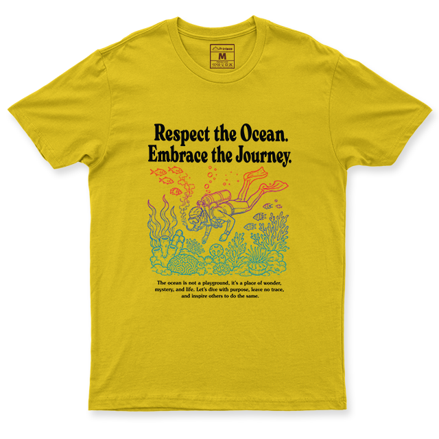 Drifit Shirt: Respect Ocean