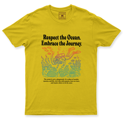Drifit Shirt: Respect Ocean