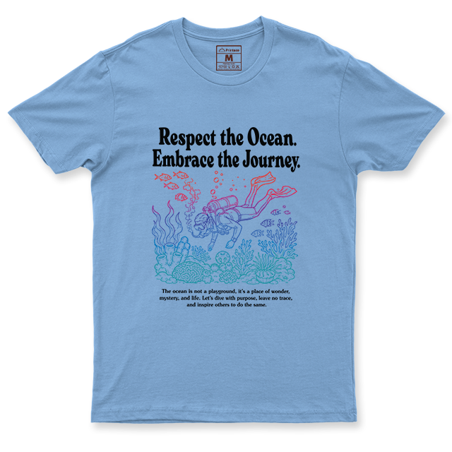 Drifit Shirt: Respect Ocean