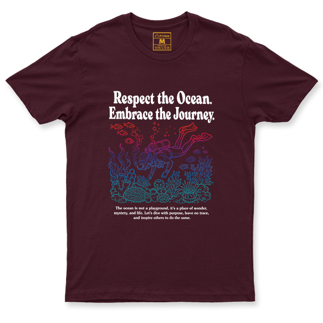 Drifit Shirt: Respect Ocean