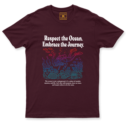 Drifit Shirt: Respect Ocean