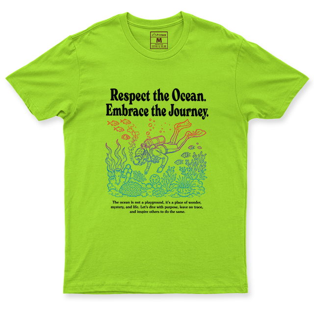 Drifit Shirt: Respect Ocean