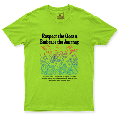 Drifit Shirt: Respect Ocean