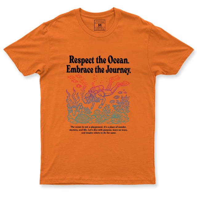 Drifit Shirt: Respect Ocean